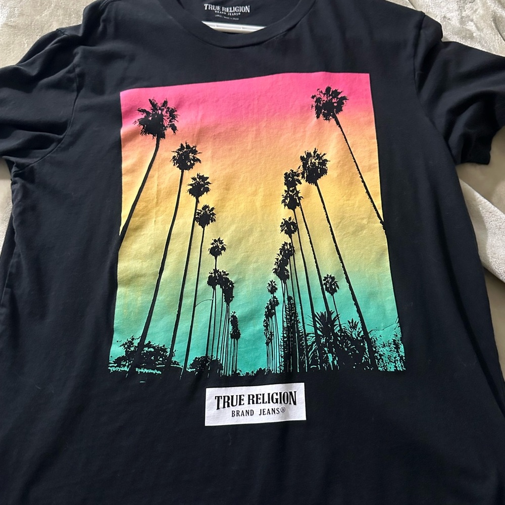 True Religion Black T-Shirt